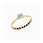 Chic Square Diamond Ring