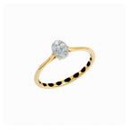 Oval Dia Ring