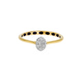Oval Dia Ring