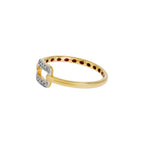 Clasp Diamond Ring