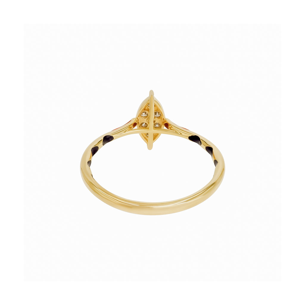 Navette Diamond Ring