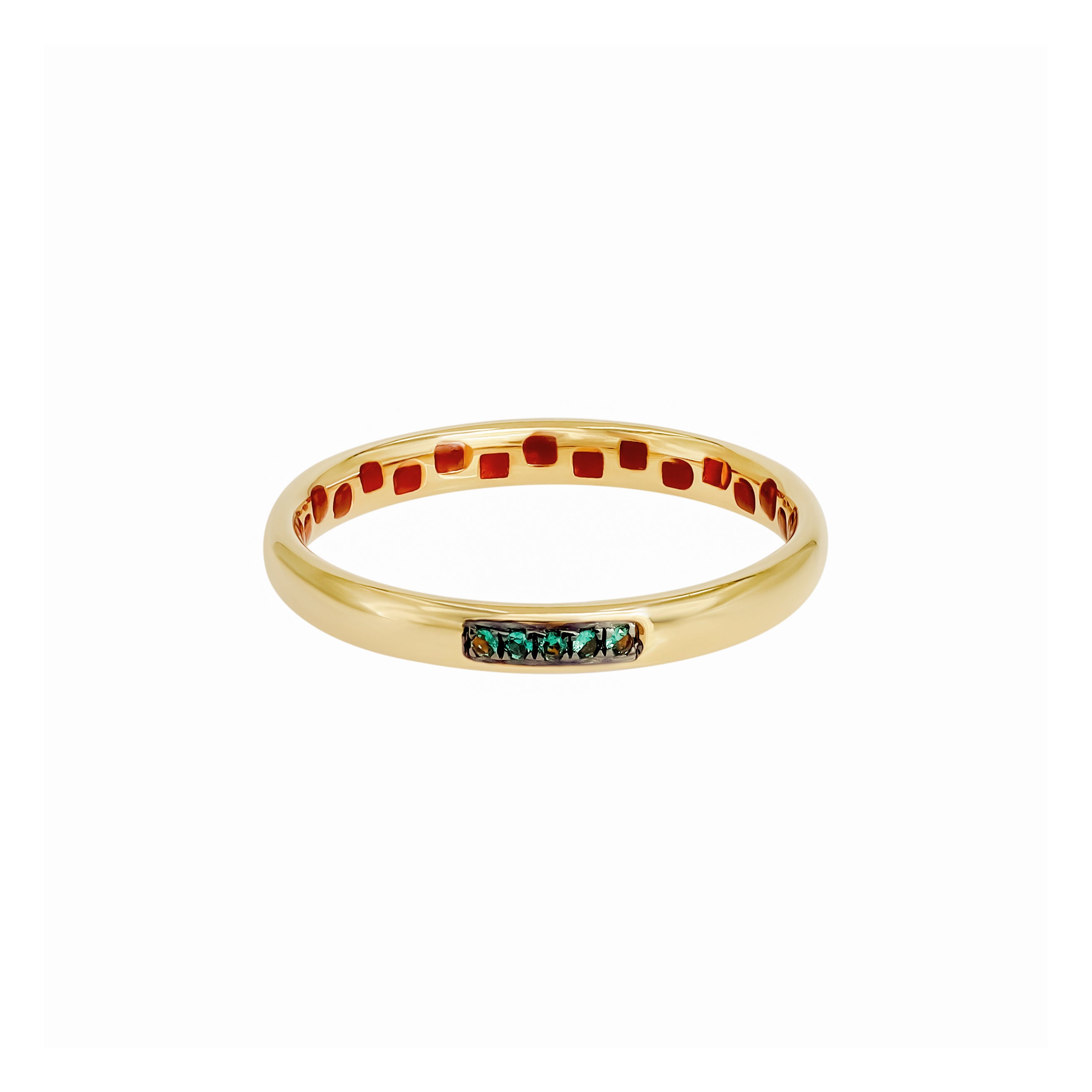 Four Stone Bar Diamond Ring