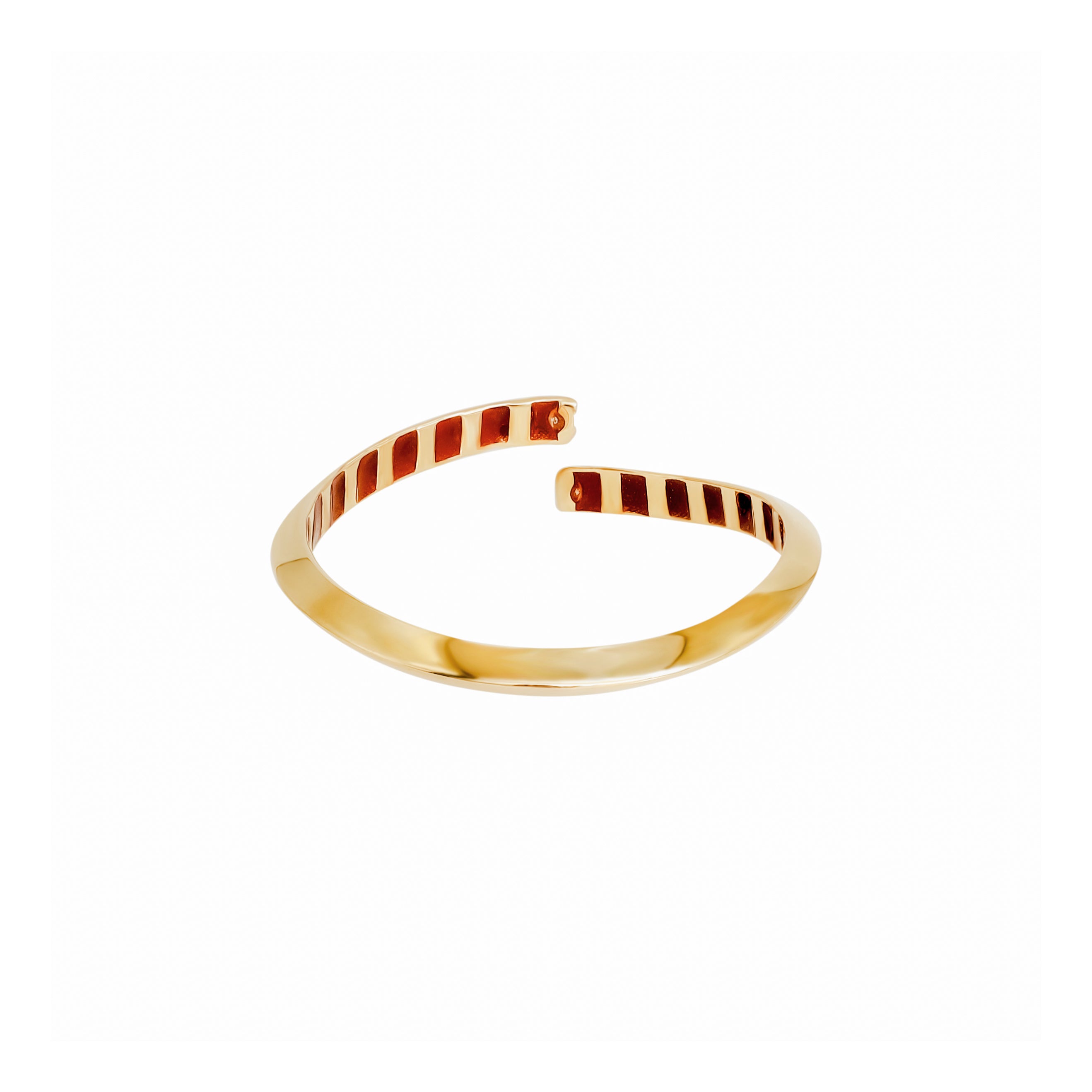 Diamond Tip Cuff Ring