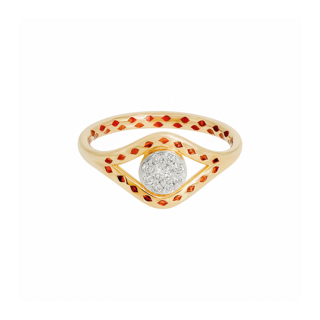 Diamond Talisman Ring