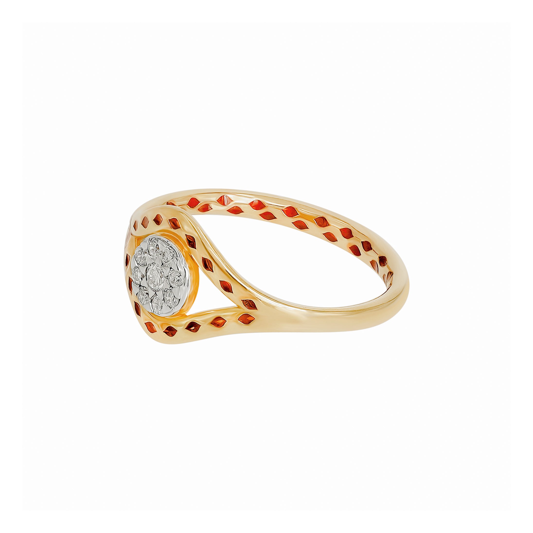 Diamond Talisman Ring