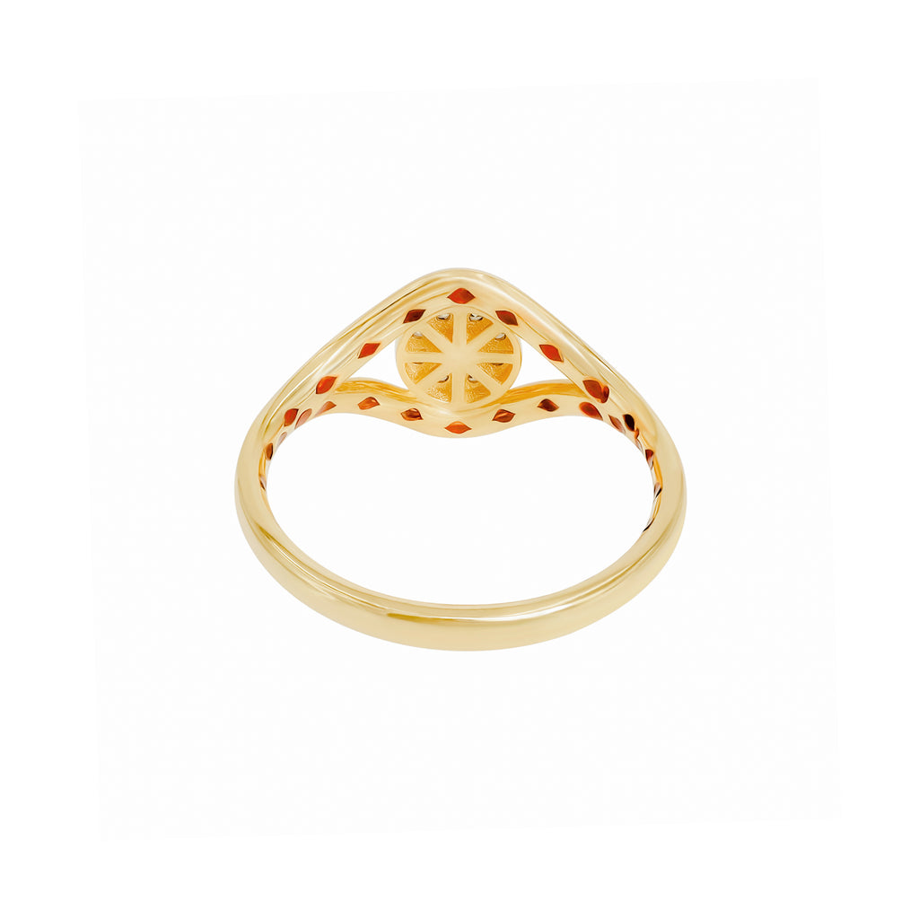 Diamond Talisman Ring