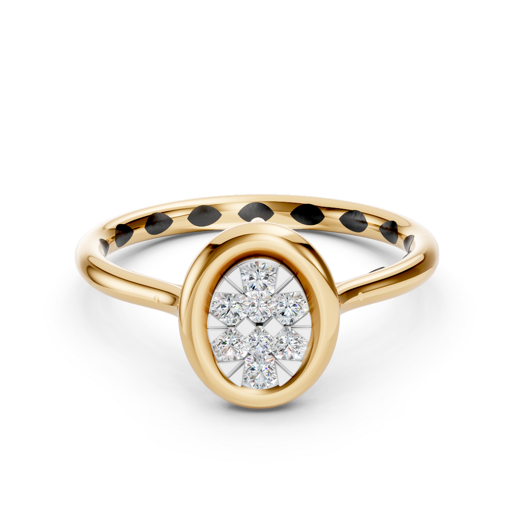 Oval Diamond Ring