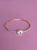 Evil-eye Diamond Bracelet