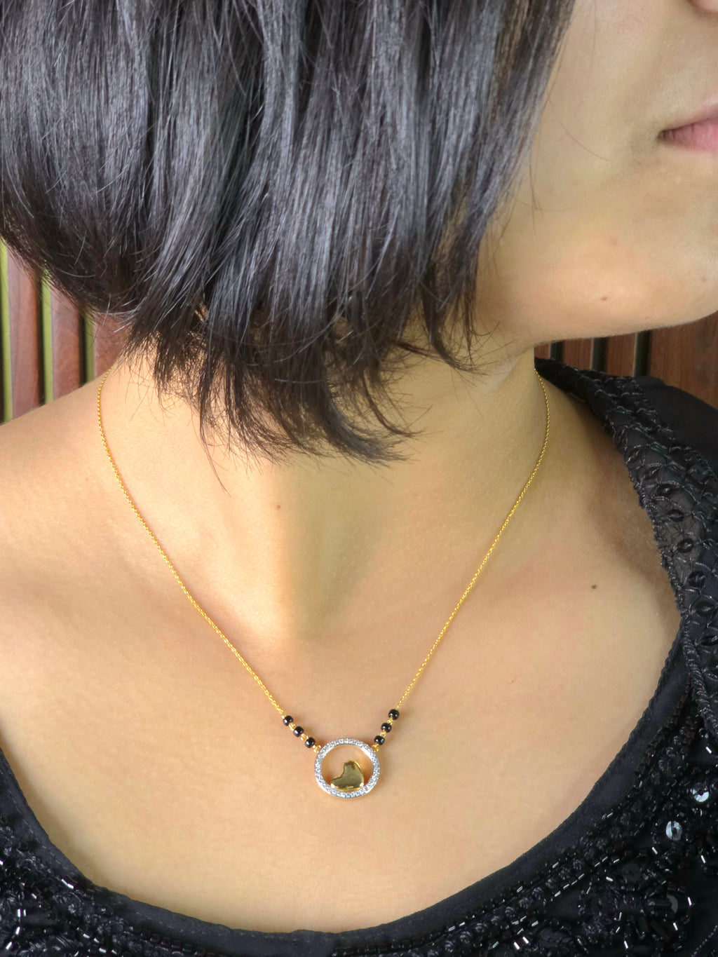 Golden Orbit Mangalsutra