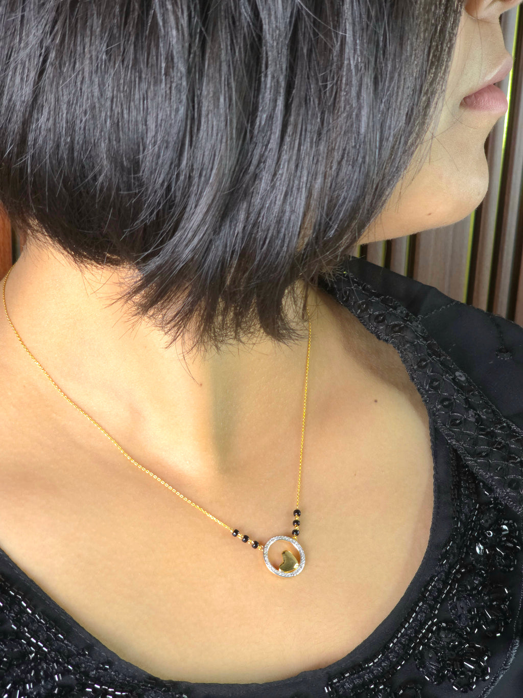 Golden Orbit Mangalsutra