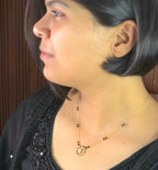 Floral Diamond Mangalsutra
