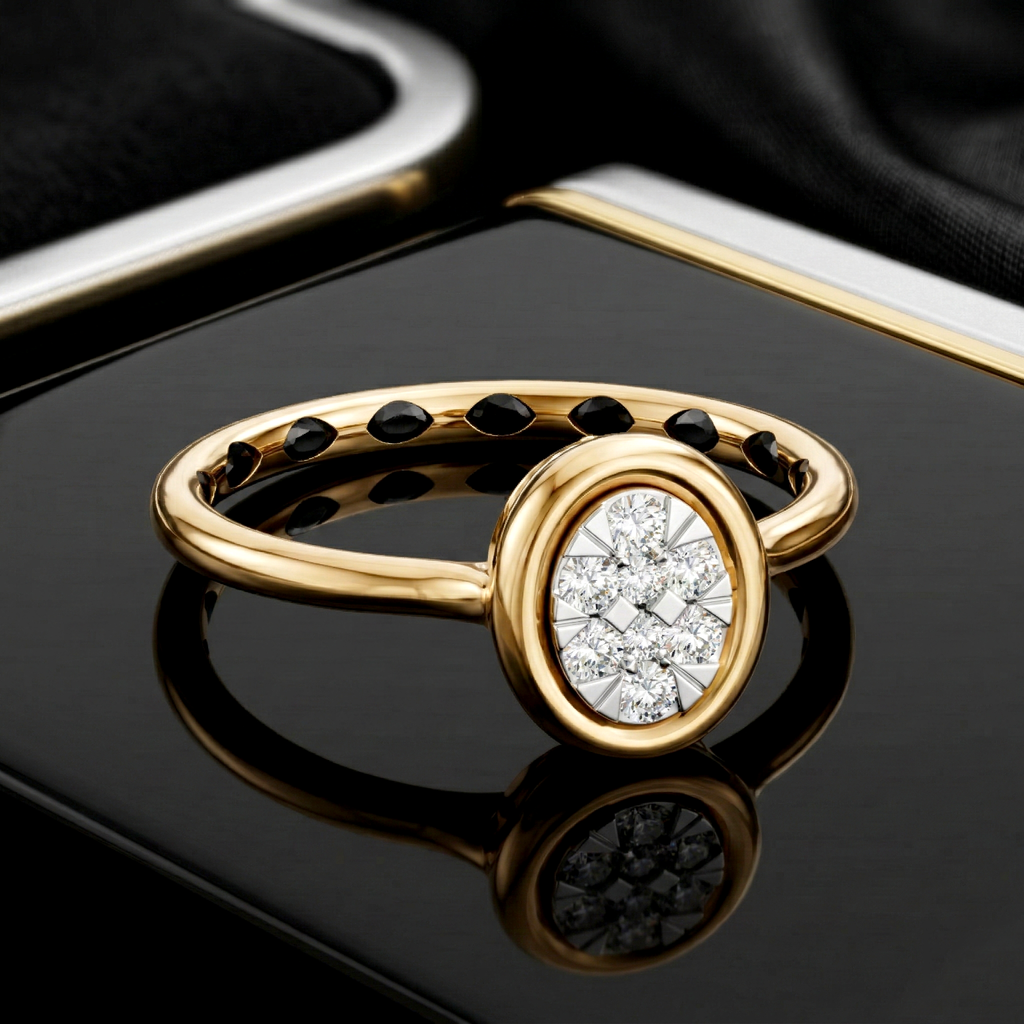 Oval Diamond Ring