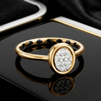 Oval Diamond Ring