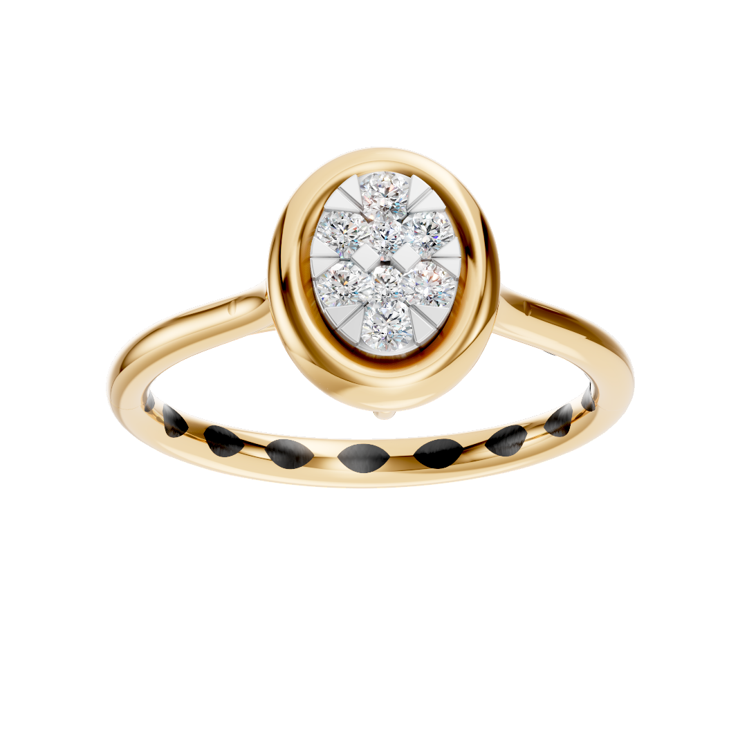Oval Diamond Ring