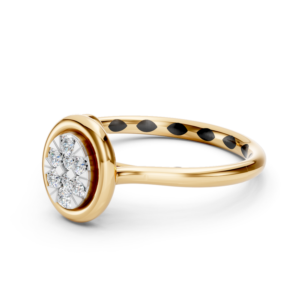 Oval Diamond Ring