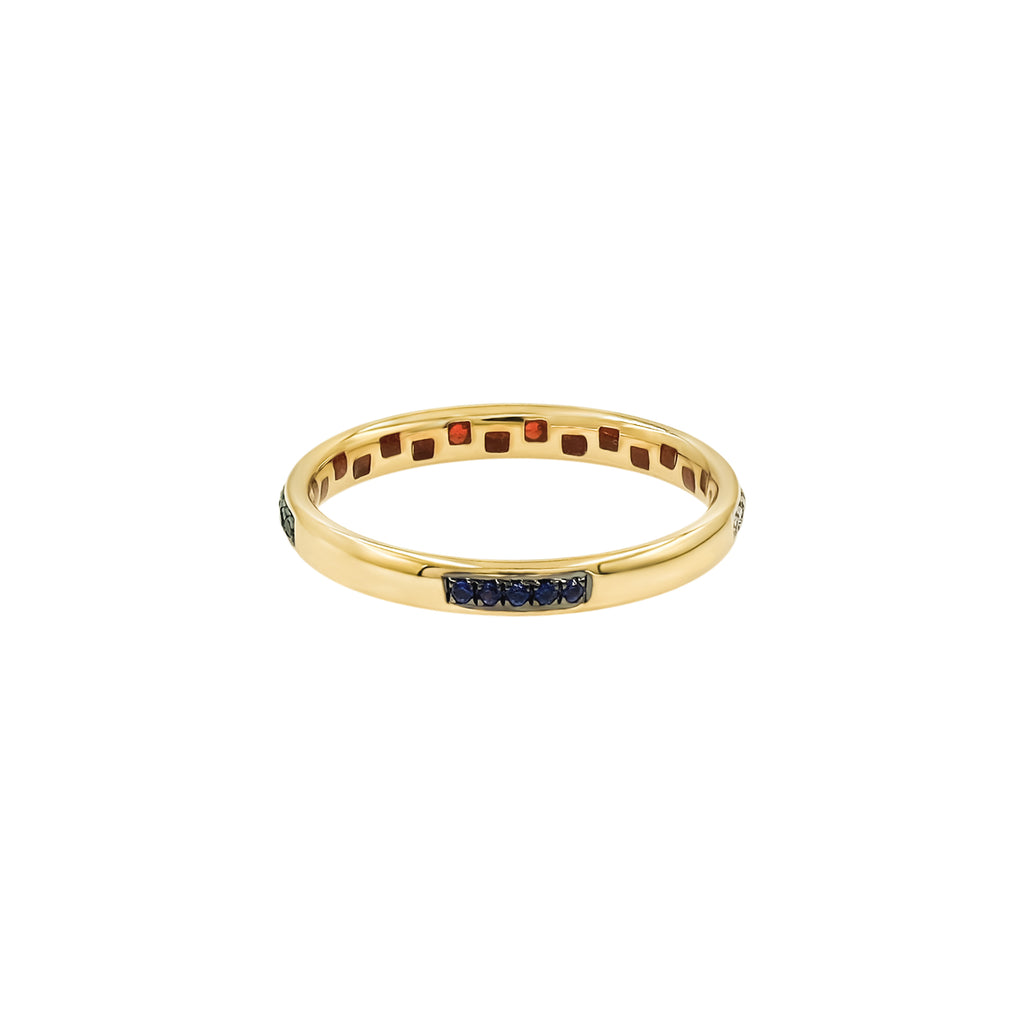 Four Stone Bar Diamond Ring