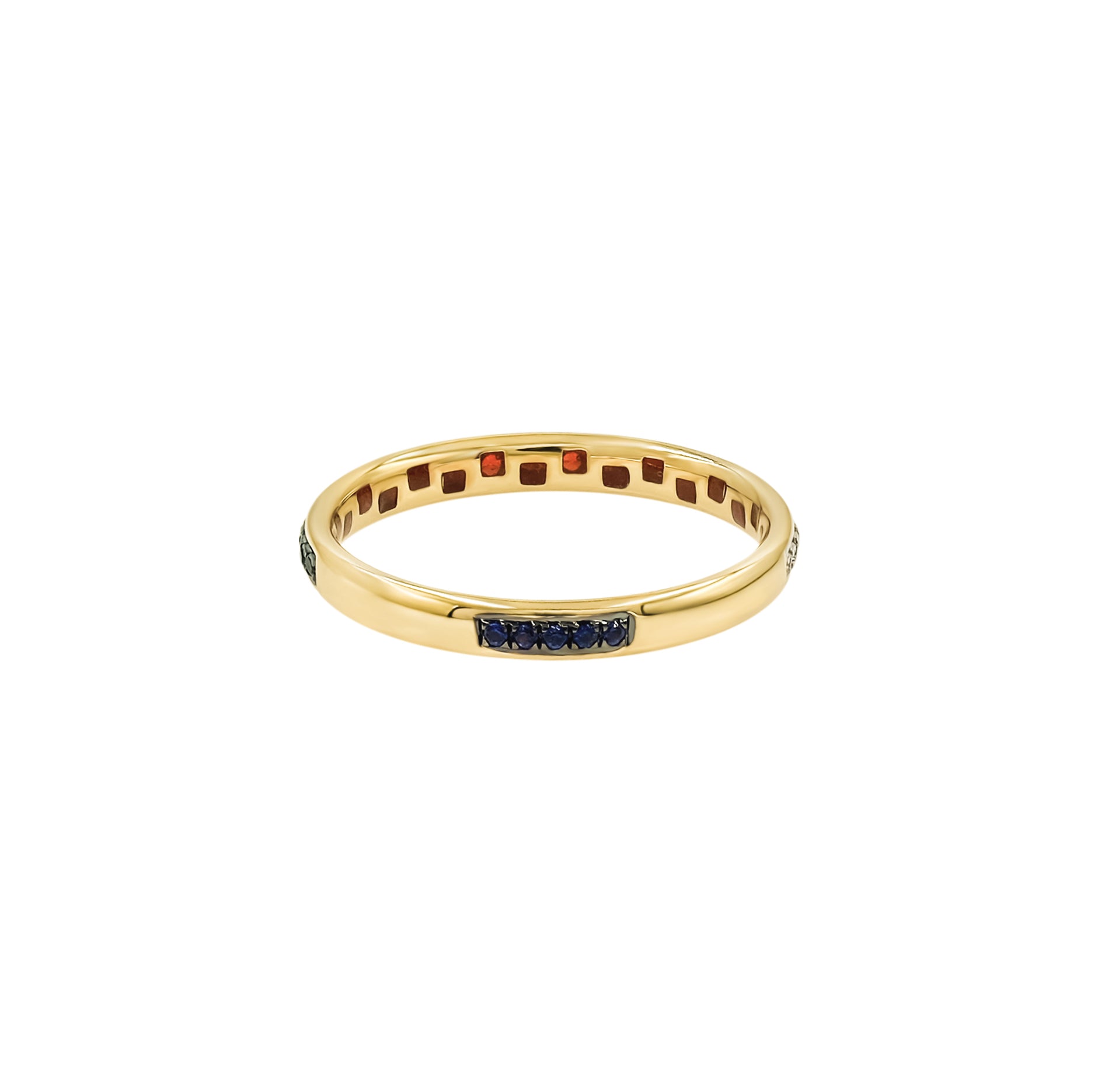 Four Stone Bar Diamond Ring