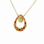 Drop Diamond Pendant