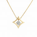 Star Frame Diamond Pendant