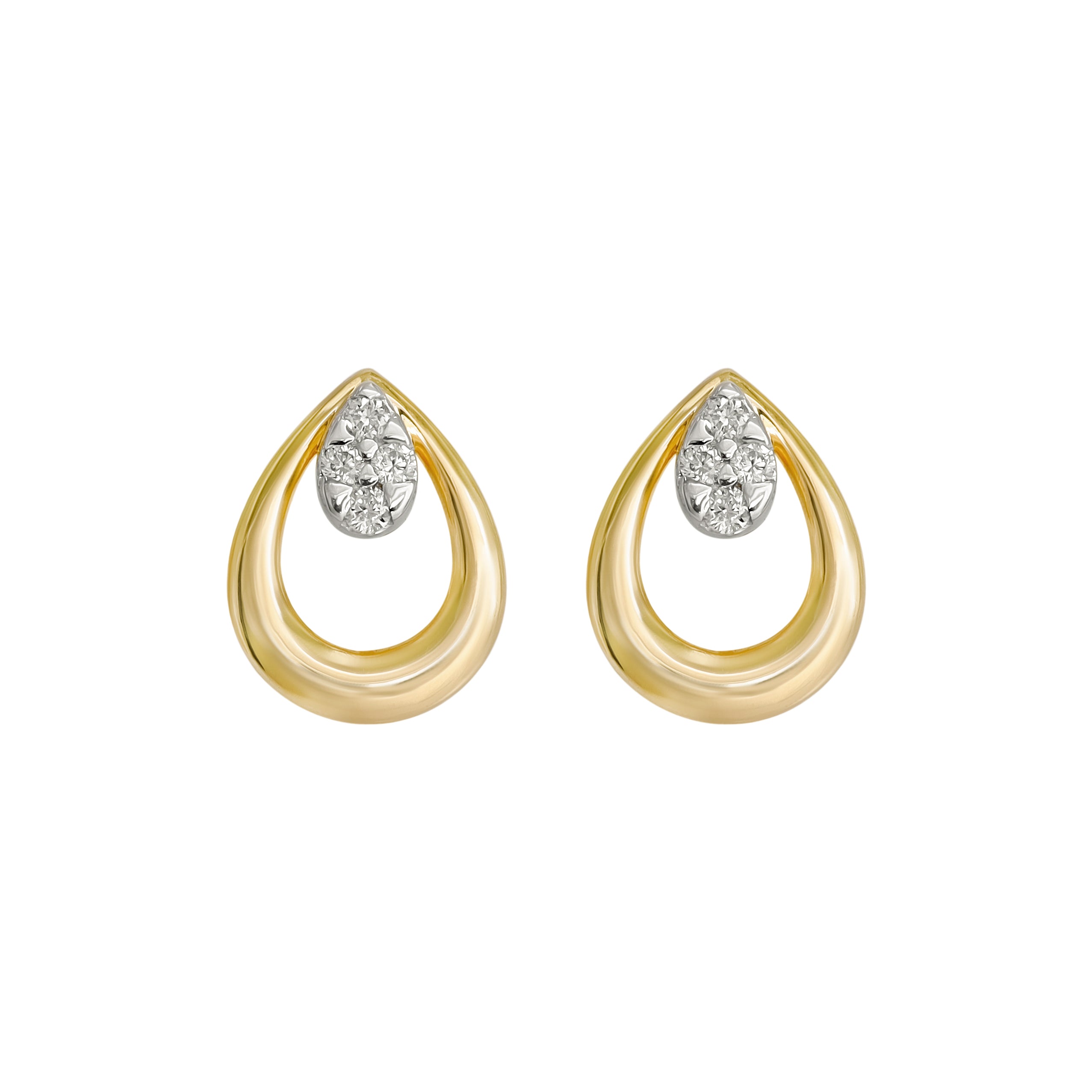Diamond Drop Earring