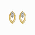 Petal Diamond Cluster Earrings