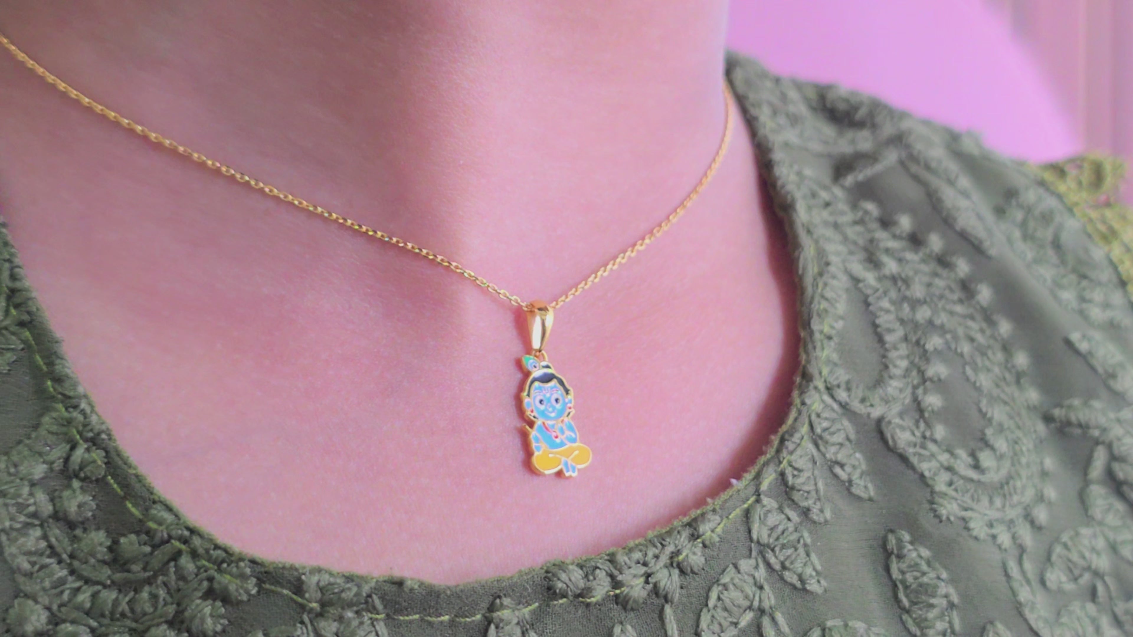 Little Krishna Pendant