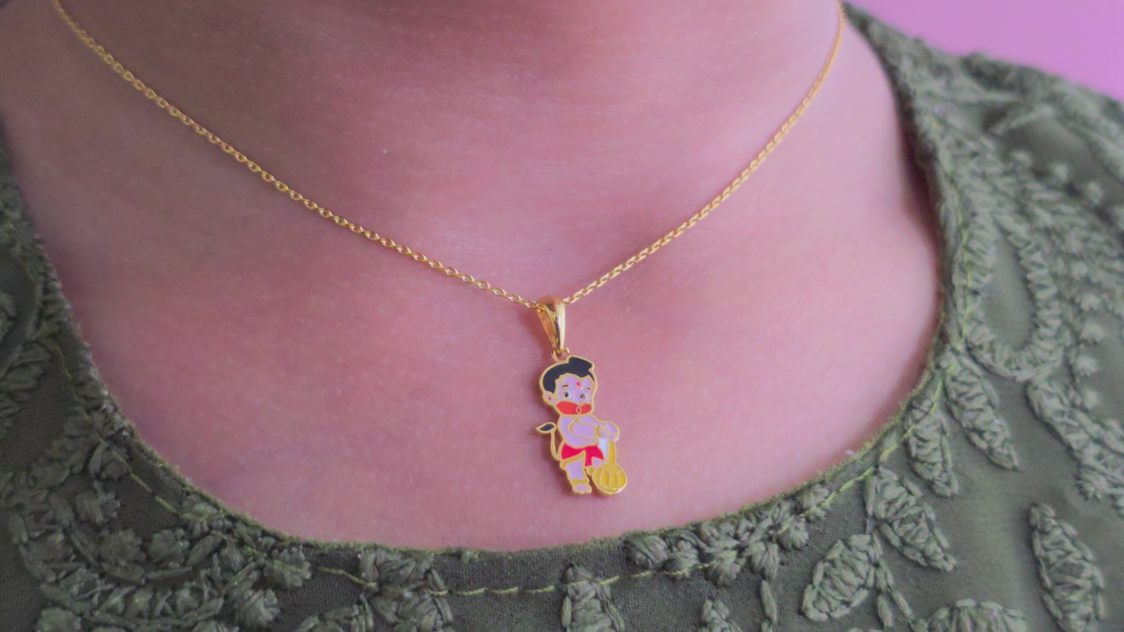 Baby Hanuman Pendant