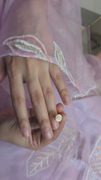 Octagon Diamond Ring