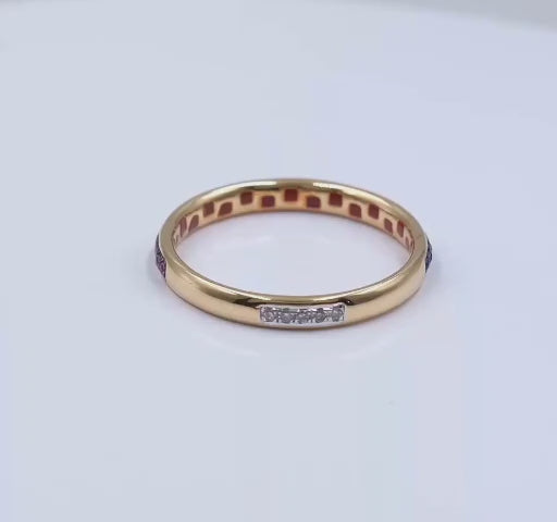 Four Stone Bar Diamond Ring