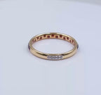 Four Stone Bar Diamond Ring