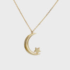 Luna Star Gold Pendant
