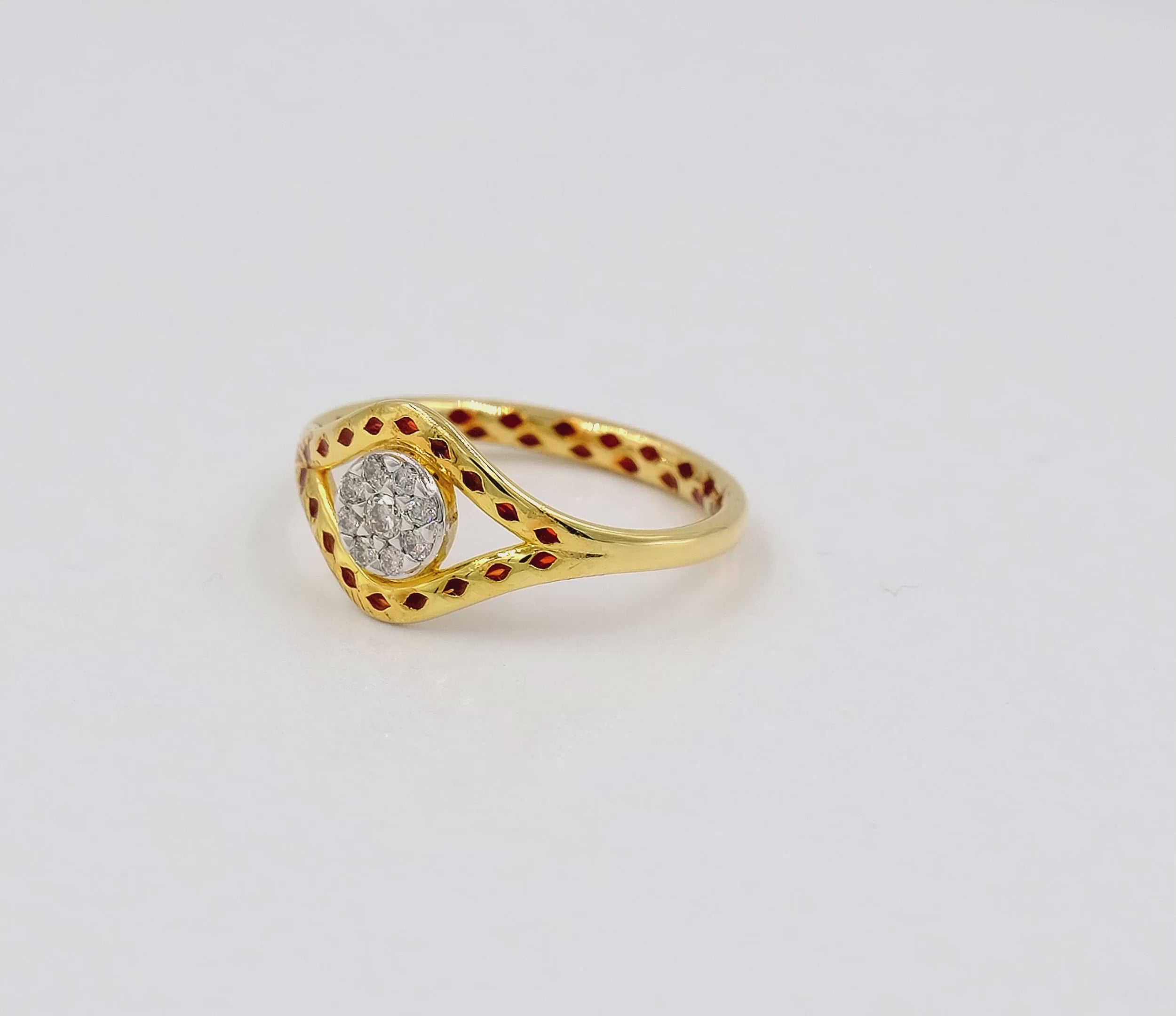Diamond Talisman Ring